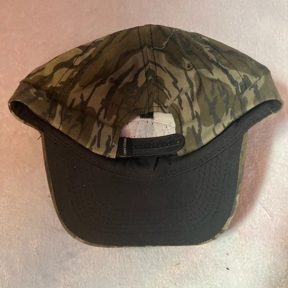 Camo Baseball Cap with Silhouette Patch